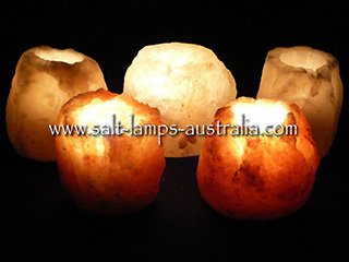 Himalayan Salt Tea Lights x 3 ($5 each) - Click Image to Close
